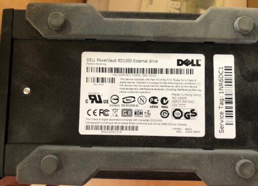 DELL PowerVault RD1000 EXTERNAL DRIVE + 160GB - immagine 2