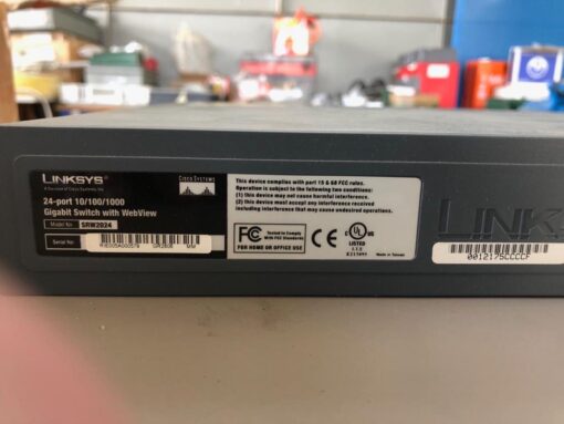 Switch Linksys SRW2024 - immagine 3