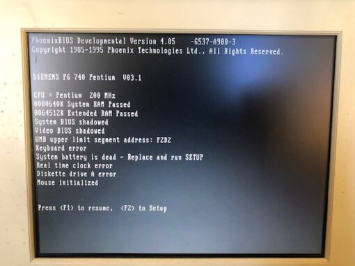 Computer vintage SIEMENS SIMATIC PG 740 - immagine 2