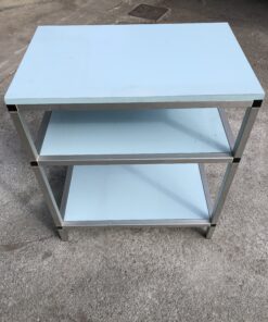 Mobiletto con struttura in alluminio