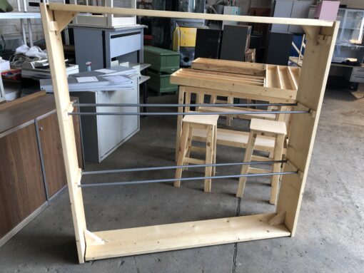 Set mobili artigianali in legno - immagine 4